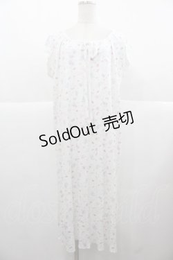 画像1: Katie / BABY TOYS FAB long one-piece   ホワイト I-25-11-24-059-LO-OP-SA-ZI