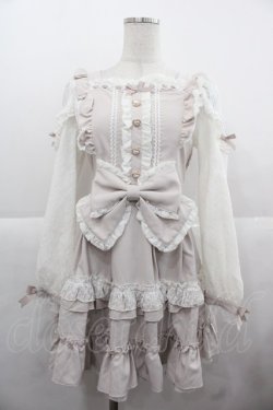 画像1: LIZ LISA / ティアラリボンティアードワンピース  ピンクＸ白 I-25-11-24-065-LO-OP-SA-ZI