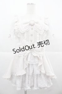 LIZ LISA / フロントカシュクールBIGリボンセットアップ 0 アイボリー I-25-11-24-068-LO-OP-SA-ZI