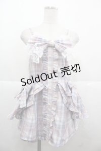 Ank Rouge / リボンフリフリセットアップ  ピンクＸ青 I-25-11-24-069-CA-OP-SA-ZI