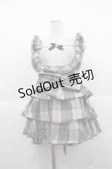 Ank Rouge / プリンセスパールリボンセットアップ  黒Ｘ紫 I-25-11-24-070-CA-OP-SA-ZI