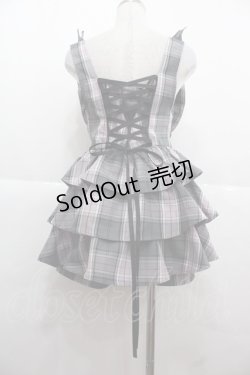 画像2: Ank Rouge / プリンセスパールリボンセットアップ  黒Ｘ紫 I-25-11-24-070-CA-OP-SA-ZI