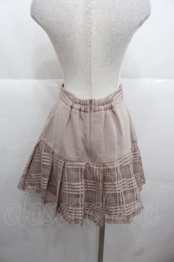 画像2: Ank Rouge / スピンドールレース重ねプリーツスカート  ピンク I-25-11-24-080-CA-SK-SA-ZI