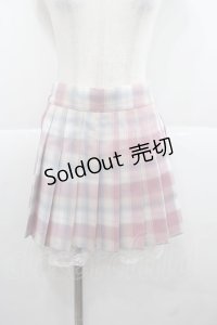 Princess Melody / プリーツチェックスカパン  ピンクチェック I-25-11-24-083-EL-PA-SA-ZI