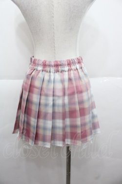 画像2: Princess Melody / プリーツチェックスカパン  ピンクチェック I-25-11-24-083-EL-PA-SA-ZI