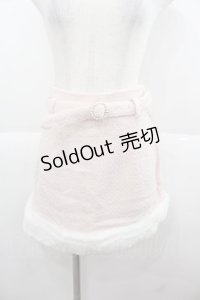 Honey Cinnamon / 裾ファーツイードスカート  ピンクＸ白 I-25-11-24-085-LO-SK-SA-ZI