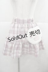 Ank Rouge / ふわふわにくきゅうスカパン  ピンクチェック I-25-11-24-087-CA-SK-SA-ZI