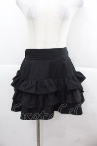 Ank Rouge / フリルスカパン  黒 I-25-11-24-088-CA-PA-SA-ZI