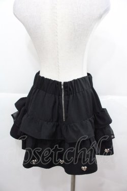 画像2: Ank Rouge / フリルスカパン  黒 I-25-11-24-088-CA-PA-SA-ZI