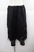 Qutie Frash / カーゴパンツ  黒 I-25-11-24-089-QU-PA-SA-ZI