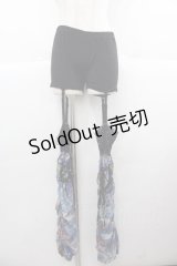 Qutie Frash / インナーレッグパンツ  黒 I-25-11-24-090-QU-PA-SA-ZI