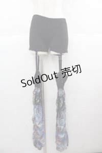 Qutie Frash / インナーレッグパンツ  黒 I-25-11-24-090-QU-PA-SA-ZI