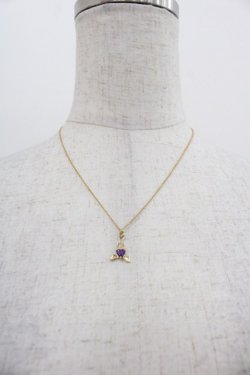 画像1: RoseMarie seoir / エンジェルハートネックレス  ラベンダー I-25-11-24-093-LO-AC-SA-ZI