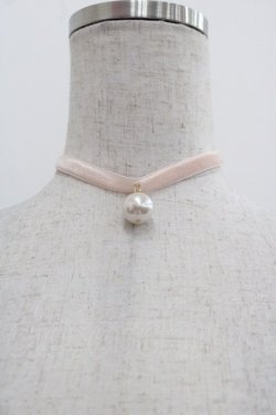 画像1: MILK / パールチョーカー  ピンク I-25-11-24-095-ML-AC-SA-ZI