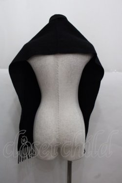 画像2: MILK / マフラー  ブラック I-25-11-24-097-ML-ZA-SA-ZI