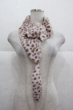 画像1: MILK / アニマルマフラー  ピンク I-25-11-24-098-ML-ZA-SA-ZI