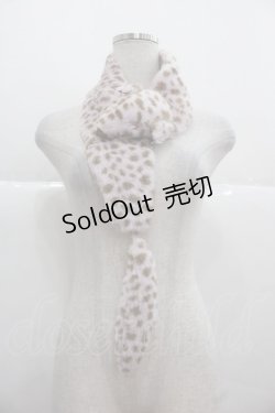 画像1: MILK / アニマルマフラー  ピンク I-25-11-24-099-ML-ZA-SA-ZI