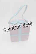 MILK / プレゼントバッグ  ピンクＸサックス I-25-11-24-100-ML-BG-SA-ZI