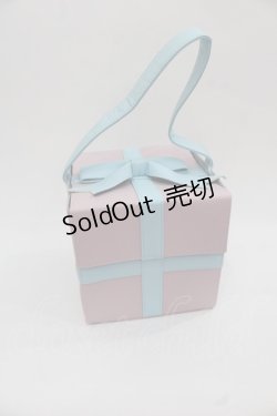 画像1: MILK / プレゼントバッグ  ピンクＸサックス I-25-11-24-100-ML-BG-SA-ZI