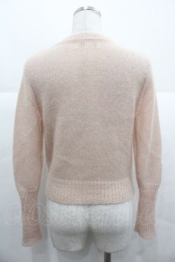 画像2: Katie / FLUFFY v neck short cardigan  ライトピンク I-25-11-24-010-LO-TO-SA-ZI