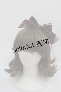 Angelic Pretty / British Bearカチューシャ  赤 I-25-11-24-103-AP-AC-SA-ZI