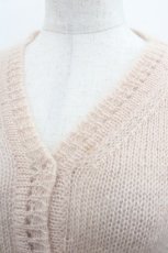 画像3: Katie / FLUFFY v neck short cardigan  ライトピンク I-25-11-24-010-LO-TO-SA-ZI (3)