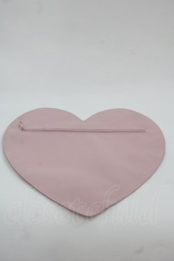 画像2: MILK / ハートポーチ  ピンクＸ黒 I-25-11-24-114-ML-BG-SA-ZI