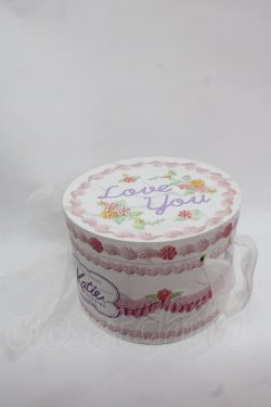 画像1: Katie / 帽子箱  ホワイト I-25-11-24-124-LO-ZA-SA-ZI