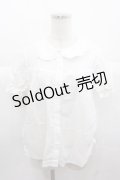 Katie / GIRL-SITS! puff blouse XS ホワイト I-25-11-24-017-LO-BL-SA-ZI