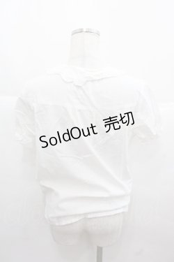 画像2: Katie / GIRL-SITS! puff blouse XS ホワイト I-25-11-24-017-LO-BL-SA-ZI