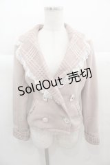 Ank Rouge / バックスピンドルセーラージャケット  ピンク I-25-11-24-025-CA-JA-SA-ZI