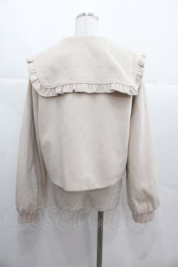 画像2: Honey Cinnamon / パールスクエア襟ショートコート  アイボリー I-25-11-24-026-LO-CO-SA-ZI