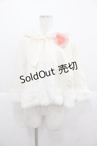 BABY,THE STARS SHINE BRIGHT / 赤ずきんちゃんケープ  アイボリー I-25-11-24-029-BA-JA-SA-ZI