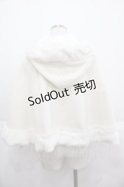 画像2: BABY,THE STARS SHINE BRIGHT / 赤ずきんちゃんケープ  アイボリー I-25-11-24-029-BA-JA-SA-ZI