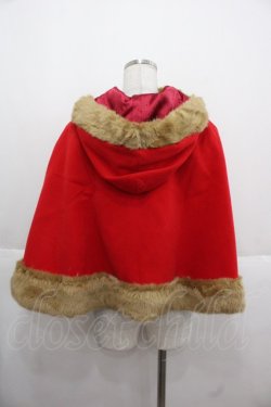 画像2: BABY,THE STARS SHINE BRIGHT / 赤ずきんちゃんケープ  赤Ｘブラウン I-25-11-24-030-BA-JA-SA-ZI