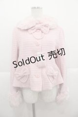 Angelic Pretty / ドラマチックGirlコート（ラメワッフル）  ピンク I-25-11-24-031-AP-CO-SA-ZI