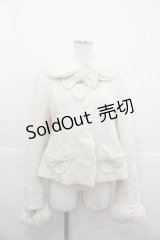 Angelic Pretty / ドラマチックGirlコート（ラメワッフル）  アイボリー I-25-11-24-032-AP-CO-SA-ZI