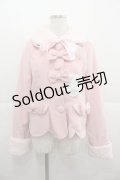 BABY,THE STARS SHINE BRIGHT / Sarah Ribbonショートコート  ピンク I-25-11-24-033-BA-CO-SA-ZI