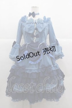 画像1: Angelic Pretty / アフロディーテドレス  青 I-25-11-24-041-AP-OP-SA-ZI