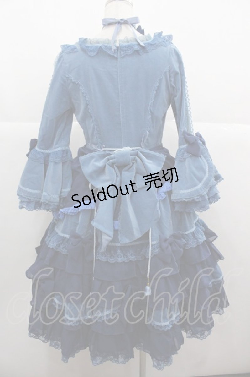 画像2: Angelic Pretty / アフロディーテドレス  青 I-25-11-24-041-AP-OP-SA-ZI (2)