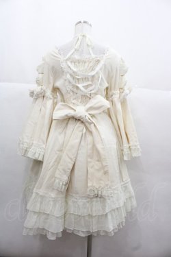 画像2: metamorphose / 別珍ドレッシィワンピース  アイボリー I-25-11-24-042-ME-OP-SA-ZI