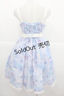 画像2: Angelic Pretty / Galaxy Cocktailジャンパースカート  サックス I-25-11-24-043-AP-OP-SA-ZI