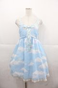 Angelic Pretty / Misty Skyジャンパースカート  サックス I-25-11-24-044-AP-OP-SA-ZI