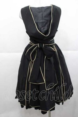 画像2: metamorphose / Magicalフード付きジャンパースカート 1 黒 I-25-11-27-030-ME-OP-SA-ZI