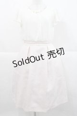 axes femme / ツイードドッキングワンピース M ピンク I-25-11-27-034-AX-OP-SA-ZI