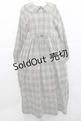 merry jenny / チェックワンピース  グリーン I-25-11-27-036-LO-OP-SA-ZI