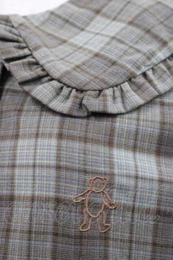 画像3: merry jenny / チェックワンピース  グリーン I-25-11-27-036-LO-OP-SA-ZI