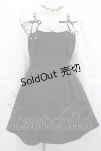 Rojita / ハートドットレースアップワンピース  アイボリーＸ黒 I-25-11-27-037-LO-OP-SA-ZI