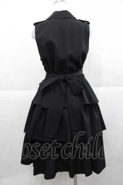 画像2: MIHO MATSUDA / ジャンパースカート・シェング  黒 I-25-11-27-042-GO-OP-SA-ZI