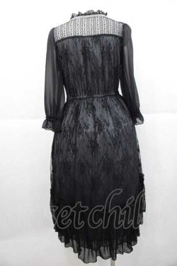 画像2: axes femme / 総レースワンピース M ブラック I-25-11-27-043-AX-OP-SA-ZI